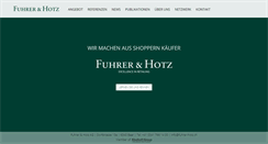 Desktop Screenshot of fuhrer-hotz.ch